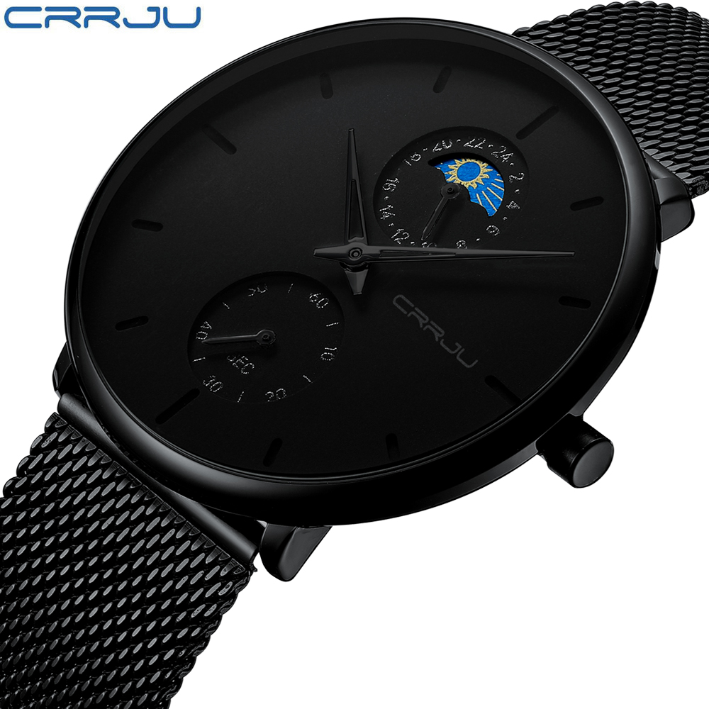 Luxury Watch Magazine - CRRJU Top Brand Luxury Man Wristwatch