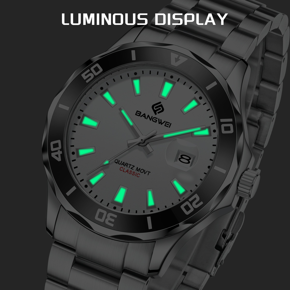 LIGE New Watch Men Luxury Bran - Luxury Watch Magazine review and price