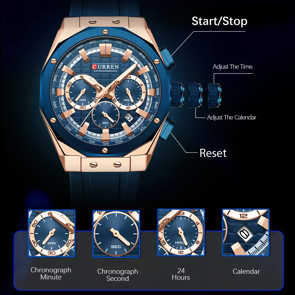 CURREN Luxury Brand High Quali - Luxury Watch Magazine review and price