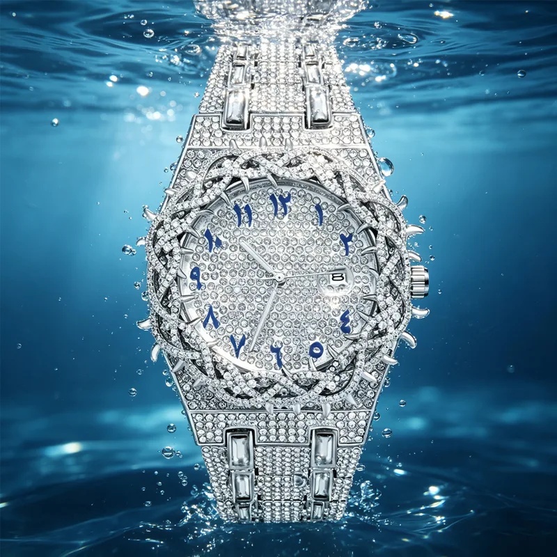 Iced Out Bling Men Quartz Watc - Luxury Watch Iceberg review and price