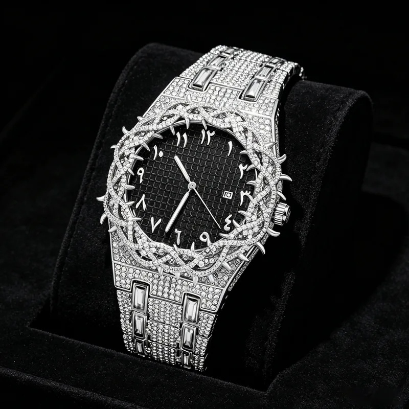 Iced Out Bling Men Quartz Watc - Luxury Watch Iceberg review and price