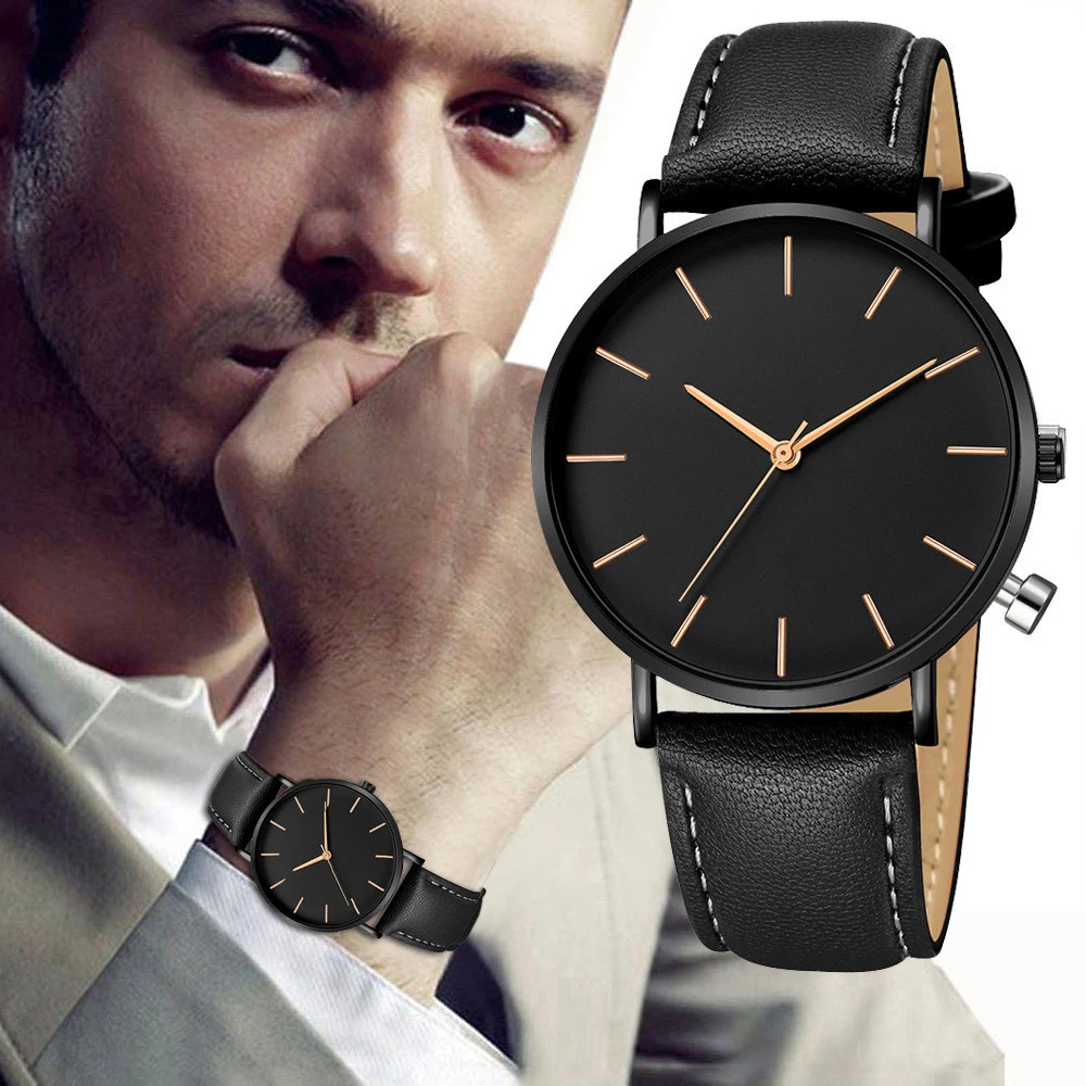 Simple Style Analog Quartz Men - Luxury Watch Magazine review and price